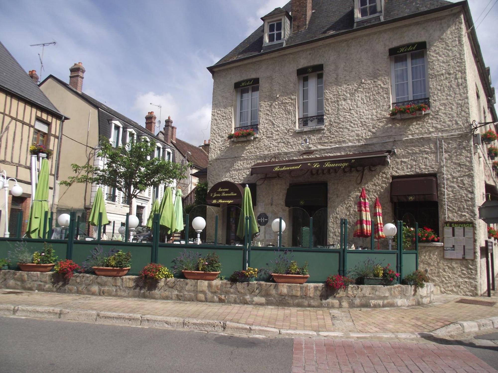Le Sauvage Hotell Château-Renard Exteriör bild